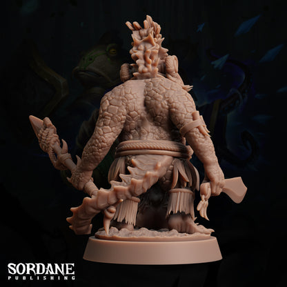 Maka Warriors, crocodilefolk Fighter - Sordane Publishing
