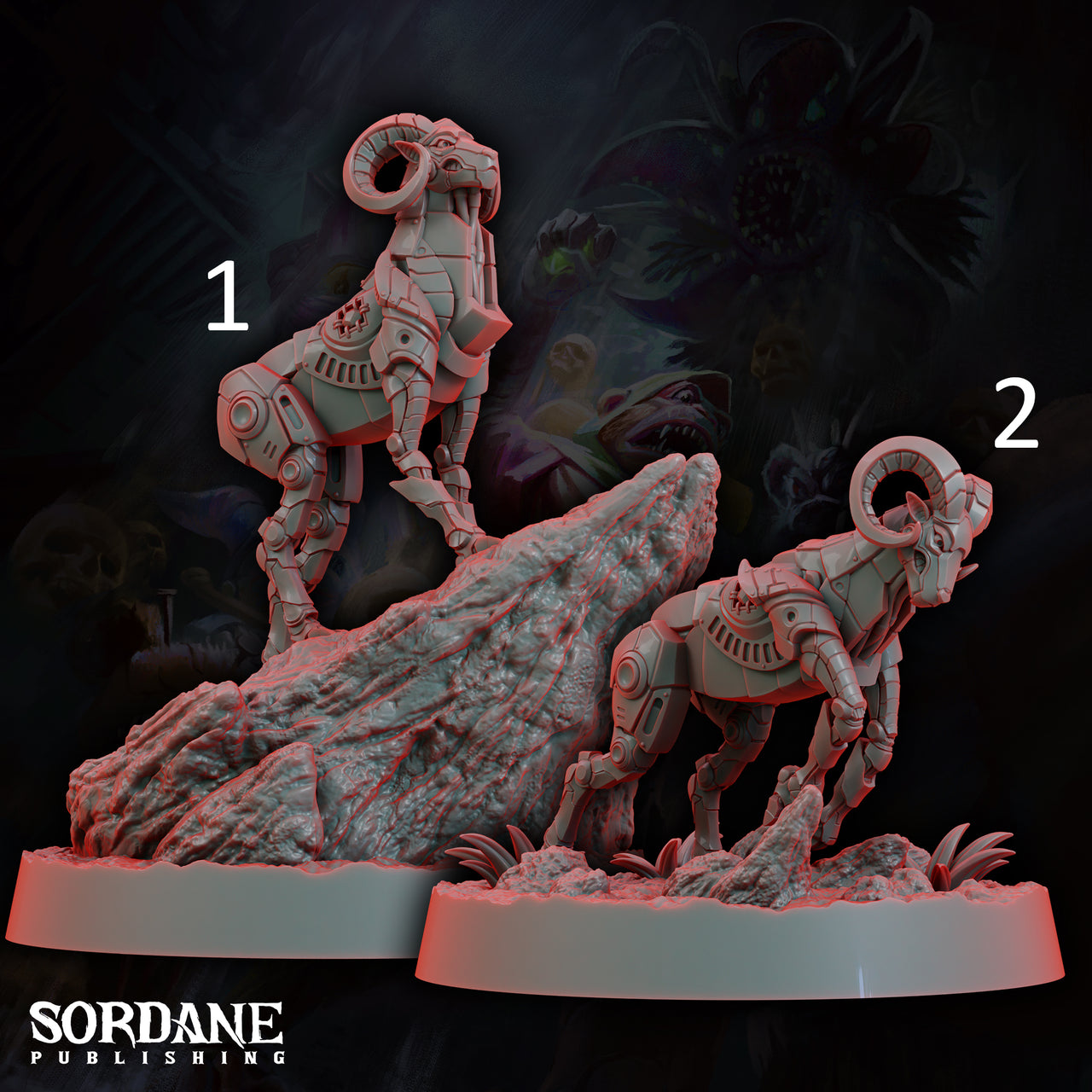 Mechanimal Bighorn Ram - Sordane Publishing