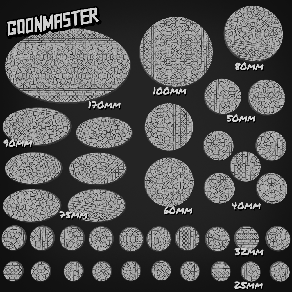 Medieval Tile Bases - Goonmaster