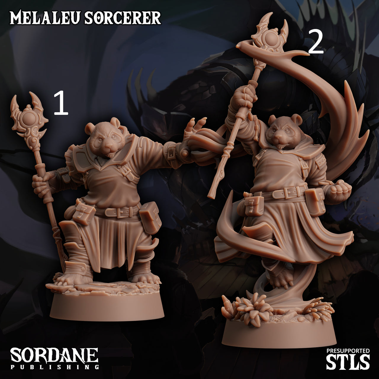 Melaleu Sorcerer, Pandafolk Mage - Sordane Publishing