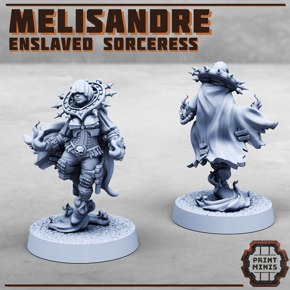 Melisandre. Enslaved Sorceress- Print Minis