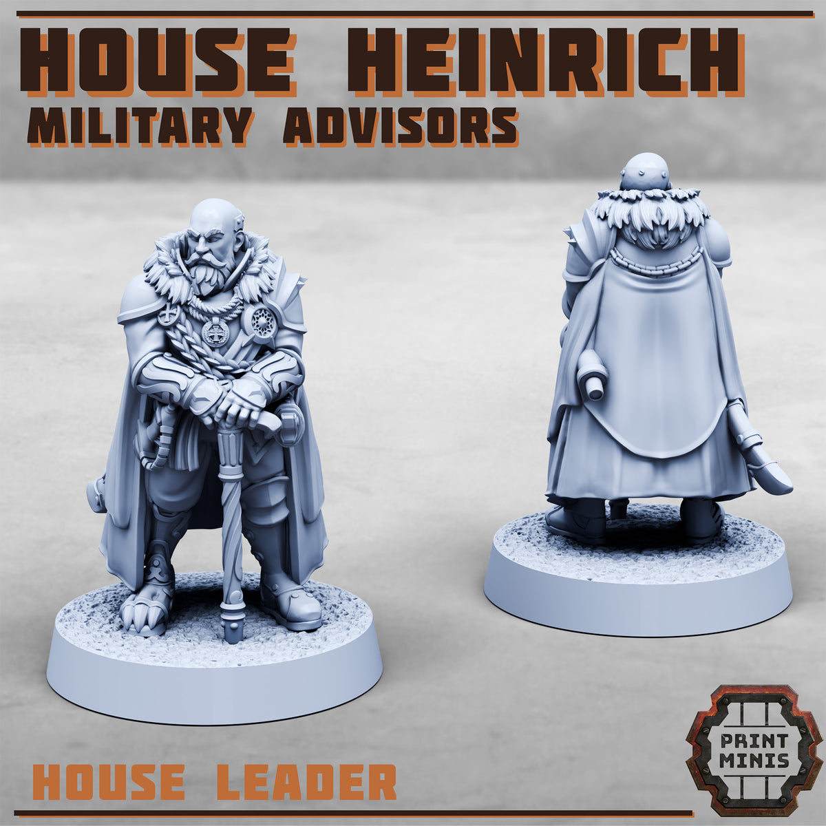 Military Advisors. House Heinrich - Print Minis