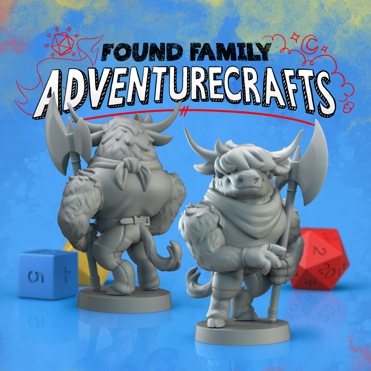 Highland Minotaur - Found Family Adventurecrafts