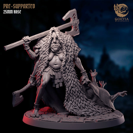 Morrskuld. Witch Mutant Hunter - Goetia Miniatures
