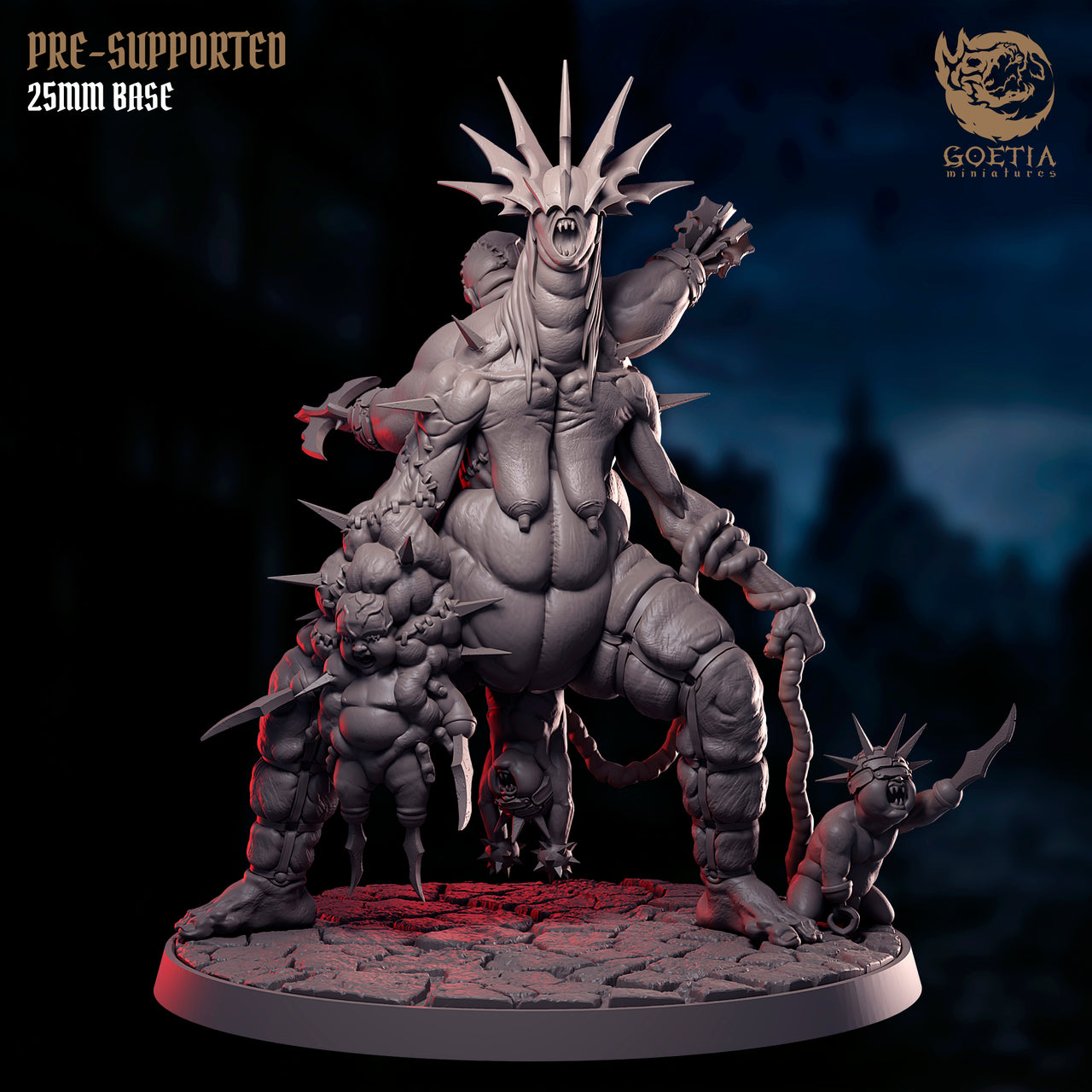 Mother Communion. Undead Mutant Hag - Goetia Miniatures