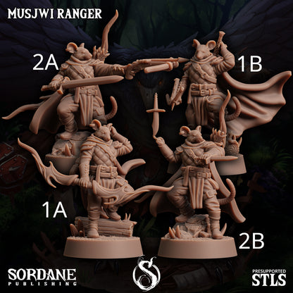 Musjwi Ranger, Mousefolk Bandit- Sordane Publishing