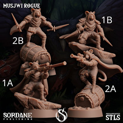 Musjwi Rogue, Mousefolk Sniper - Sordane Publishing