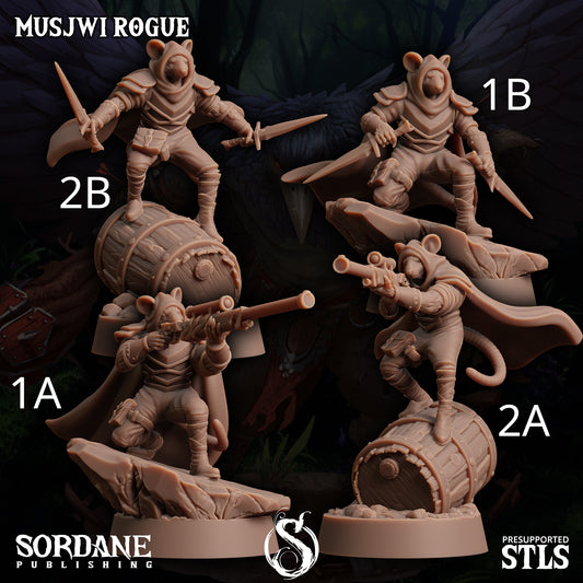Musjwi Rogue, Mousefolk Sniper - Sordane Publishing
