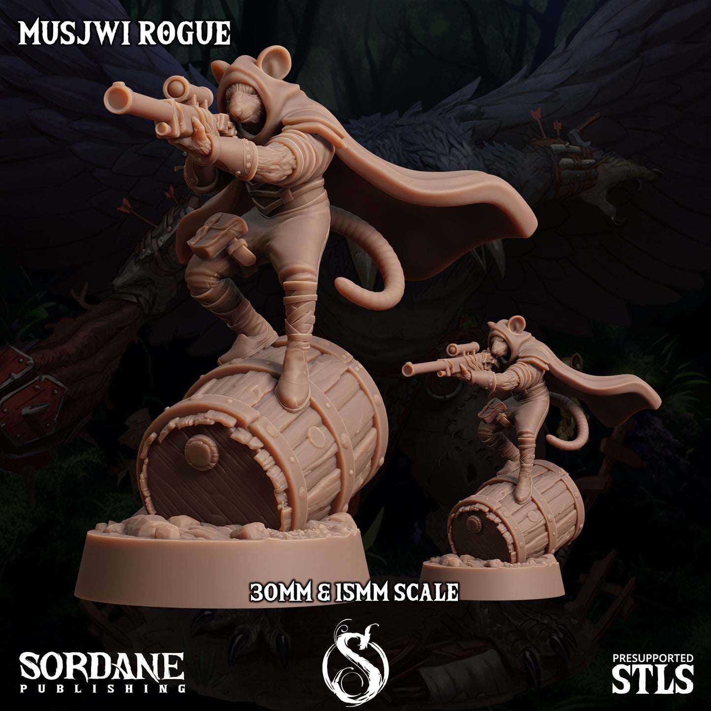 Musjwi Rogue, Mousefolk Sniper - Sordane Publishing
