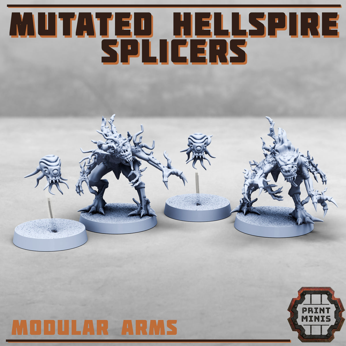 Mutated Hellspire Splicers - Print Minis