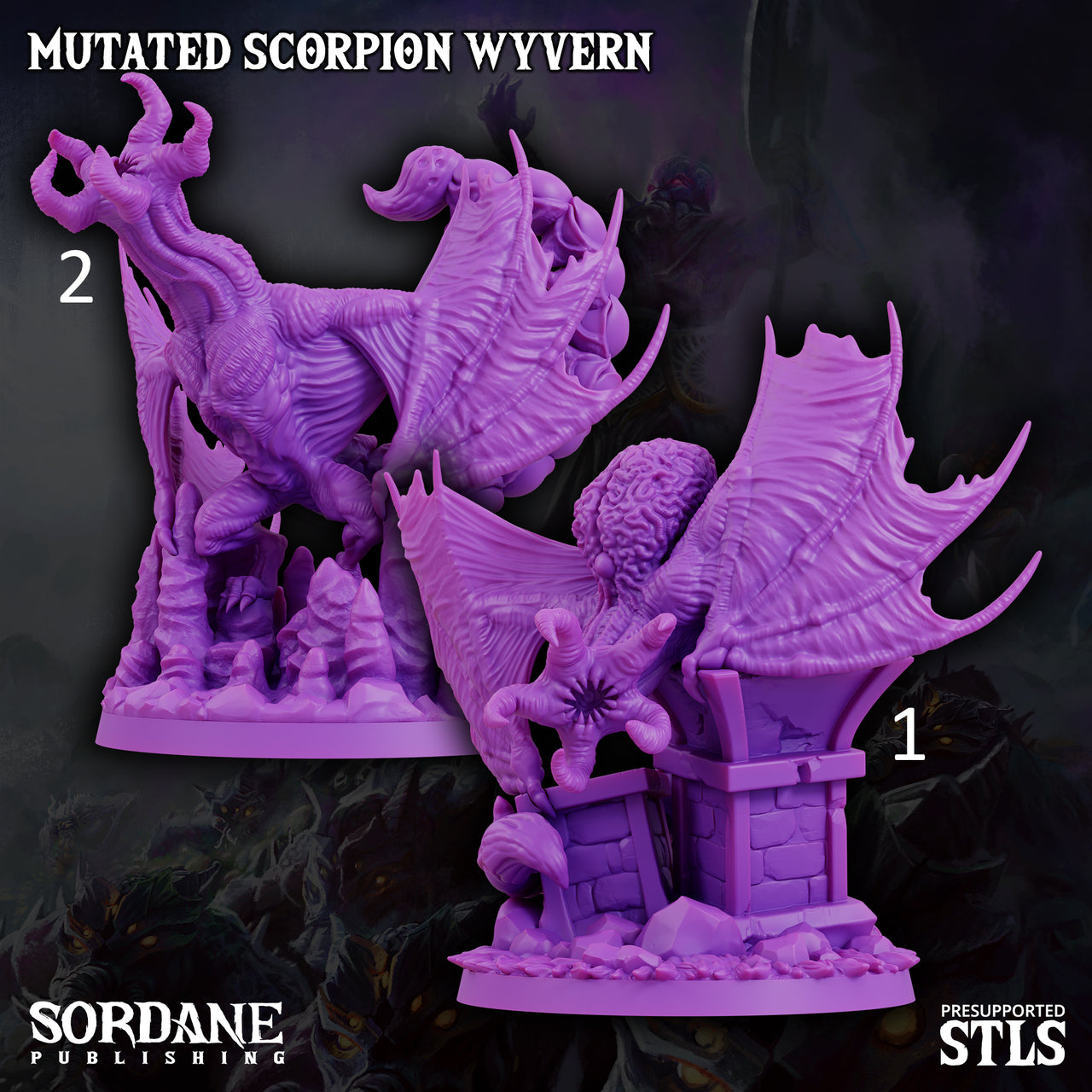 Mutated Scorpion Wyvern - Sordane Publishing