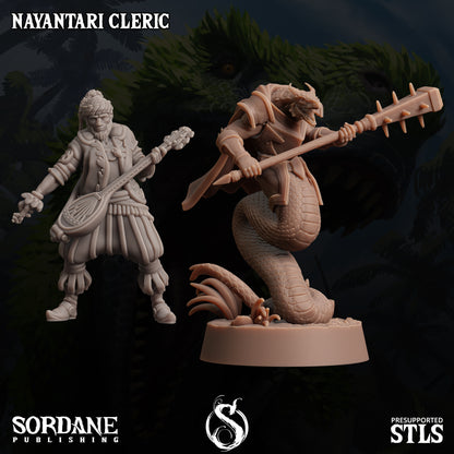 Nayantari Cleric, Snakefolk Paladin - Sordane Publishing