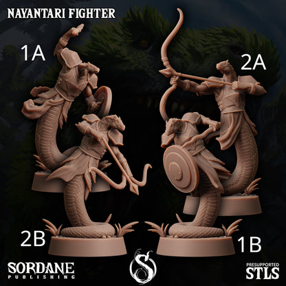 Nayantari Fighter, Snakefolk Fighter - Sordane Publishing