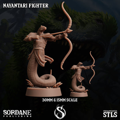 Nayantari Fighter, Snakefolk Fighter - Sordane Publishing