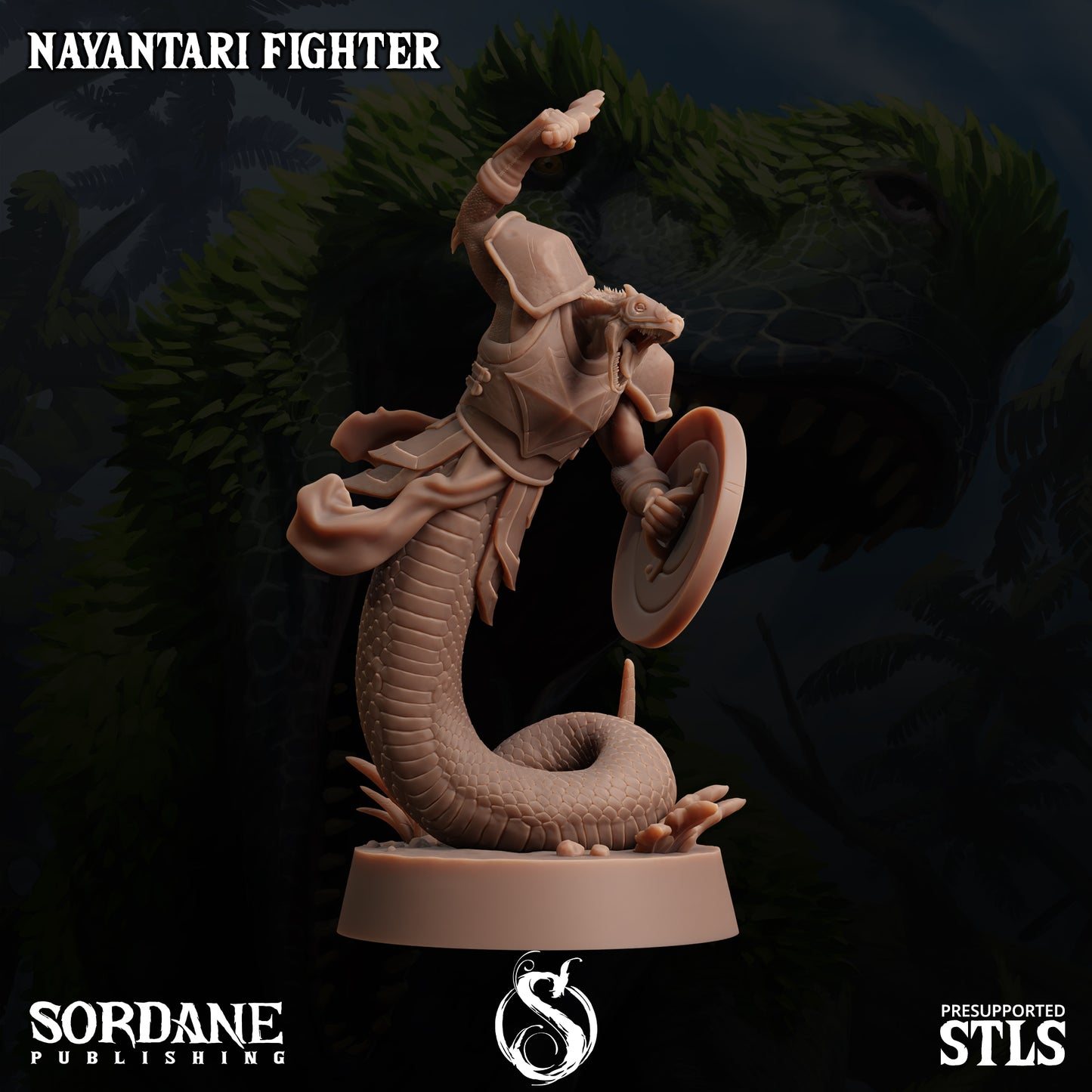 Nayantari Fighter, Snakefolk Fighter - Sordane Publishing