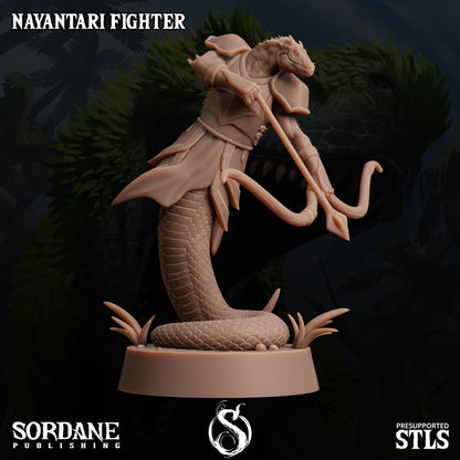 Nayantari Fighter, Snakefolk Fighter - Sordane Publishing