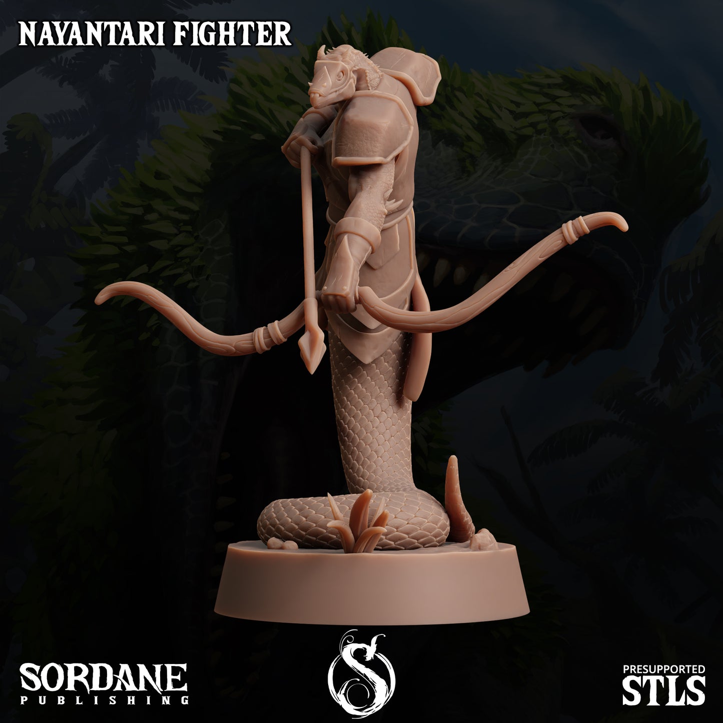 Nayantari Fighter, Snakefolk Fighter - Sordane Publishing