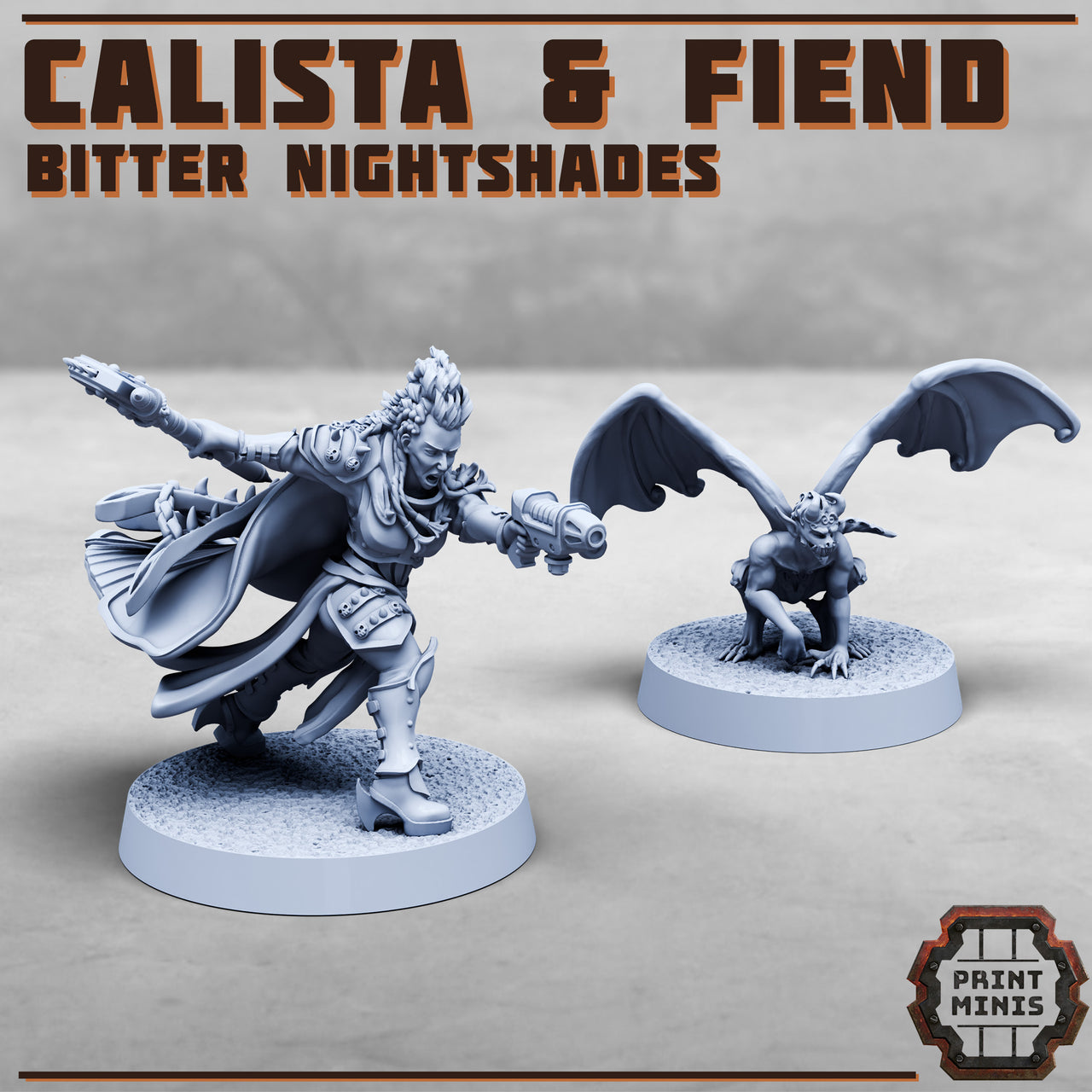 Nightshade bodyguard - Print Minis