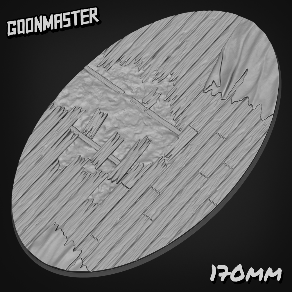 Old Wood Plank Floor Bases - Goonmaster
