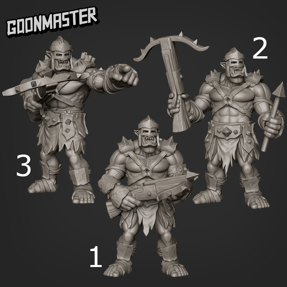 Orc Crossbowmen - Goonmaster