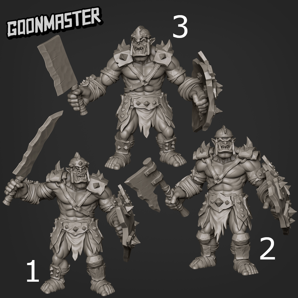 Orc Shield Infantry - Goonmaster