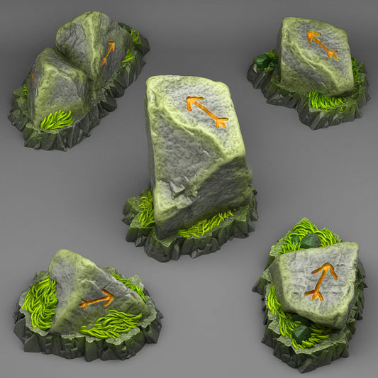 Oriented Traveler Stones - Fantastic Plants and Rocks