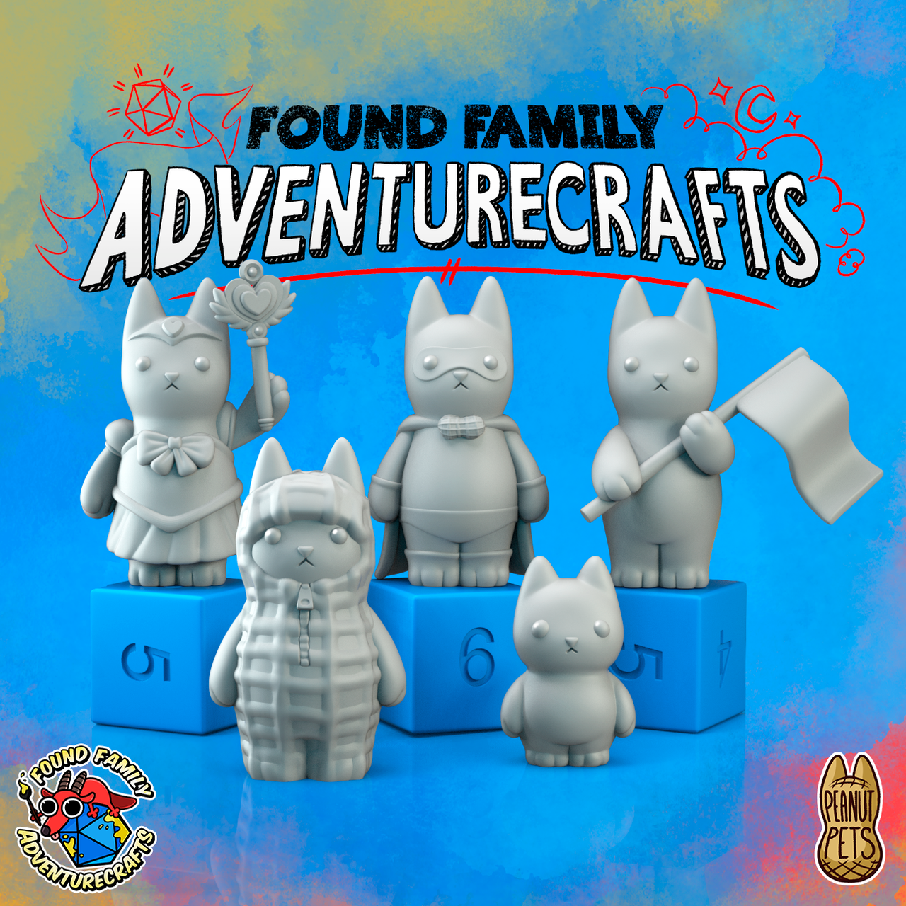 Peanut Cats, Miscellaneous Costumes - Found Family Adventurecrafts