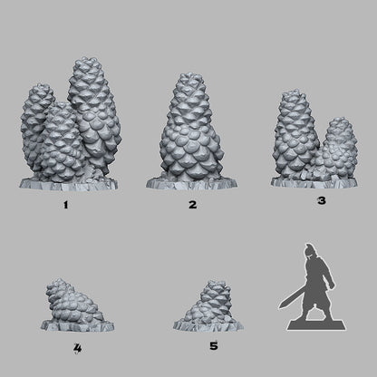 Pinecones Aberation - Fantastic Plants and Rocks