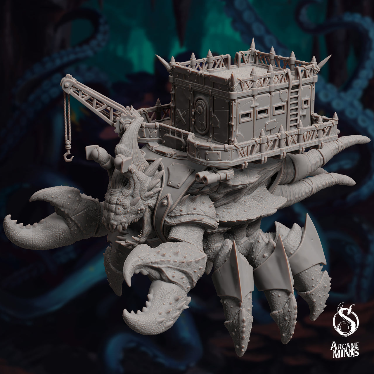 Pinnex Frigate, Crab Airship - Sordane Publishing