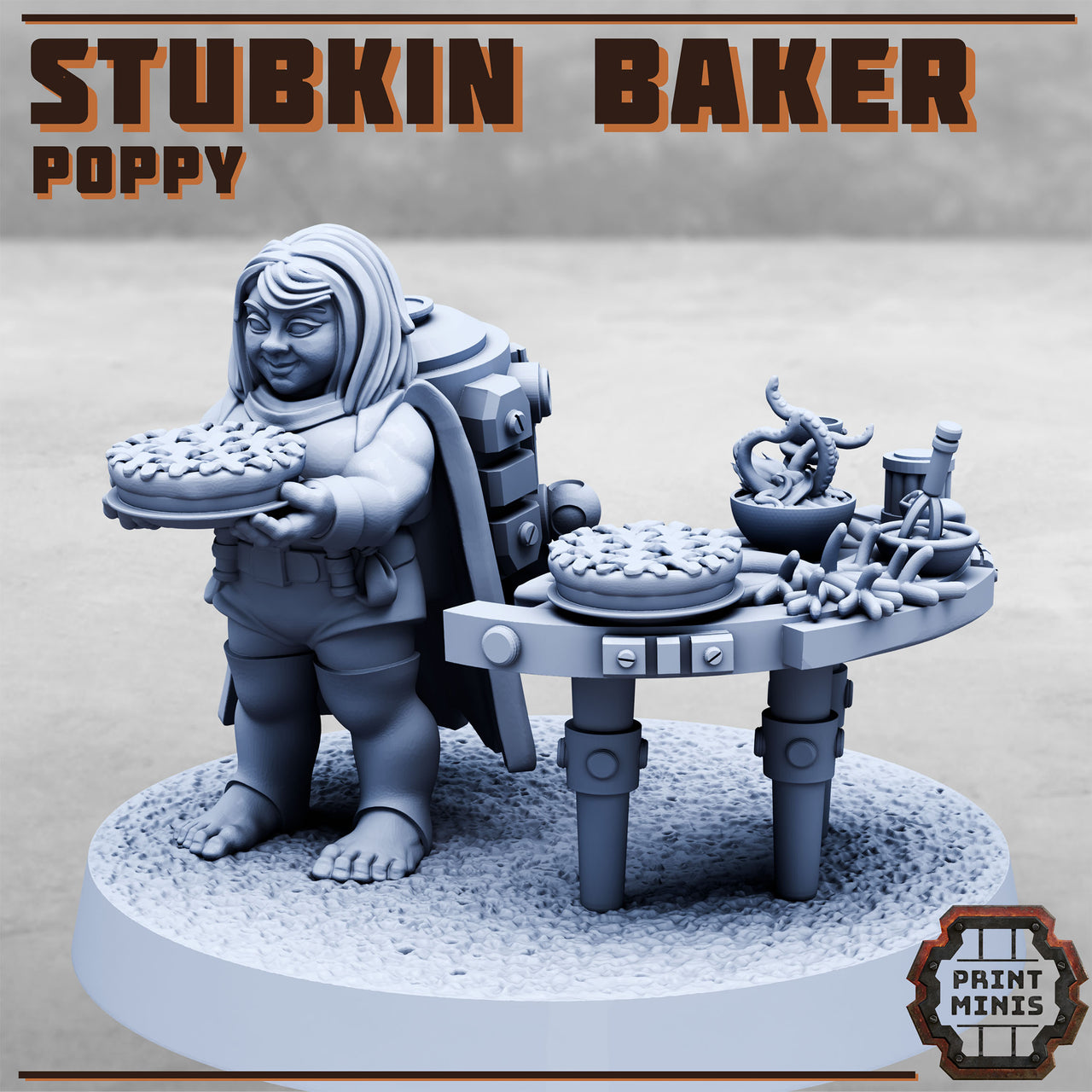 Poppy, Stubkin Baker - Print Minis