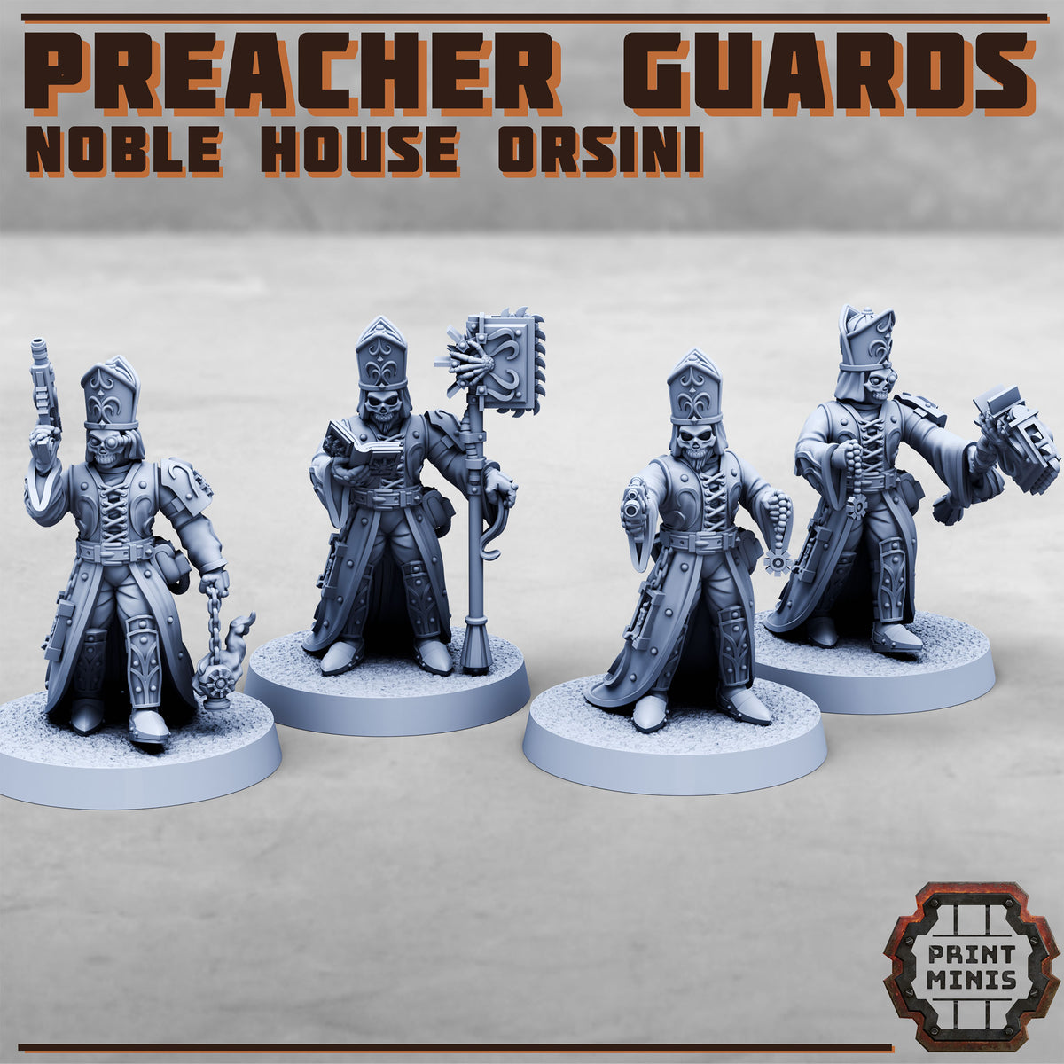 Preacher Guard. Noble House Orsini - Print Minis