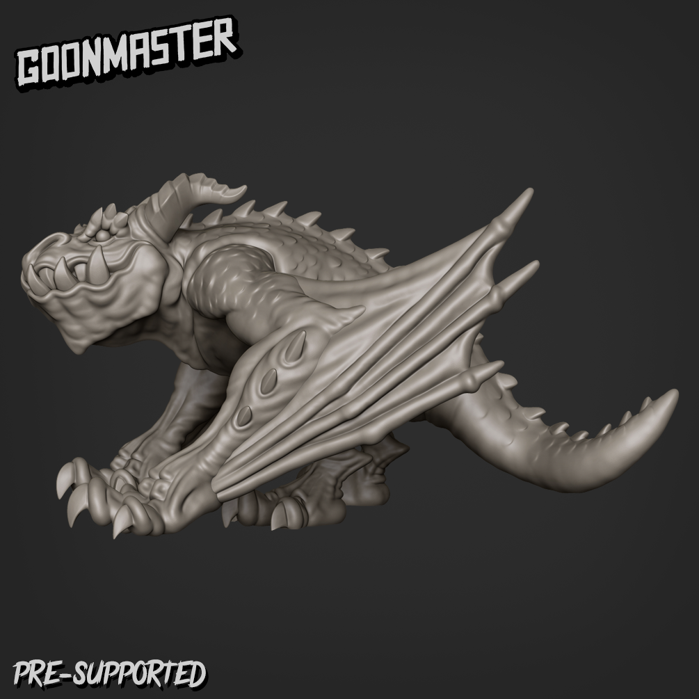 Orc Prowler Rider, Mounted Dragon - Goonmaster