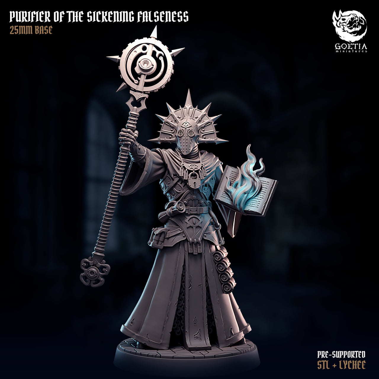 Purifier Of The Sickening Falseness. The Masters of the Veil - Goetia Miniatures
