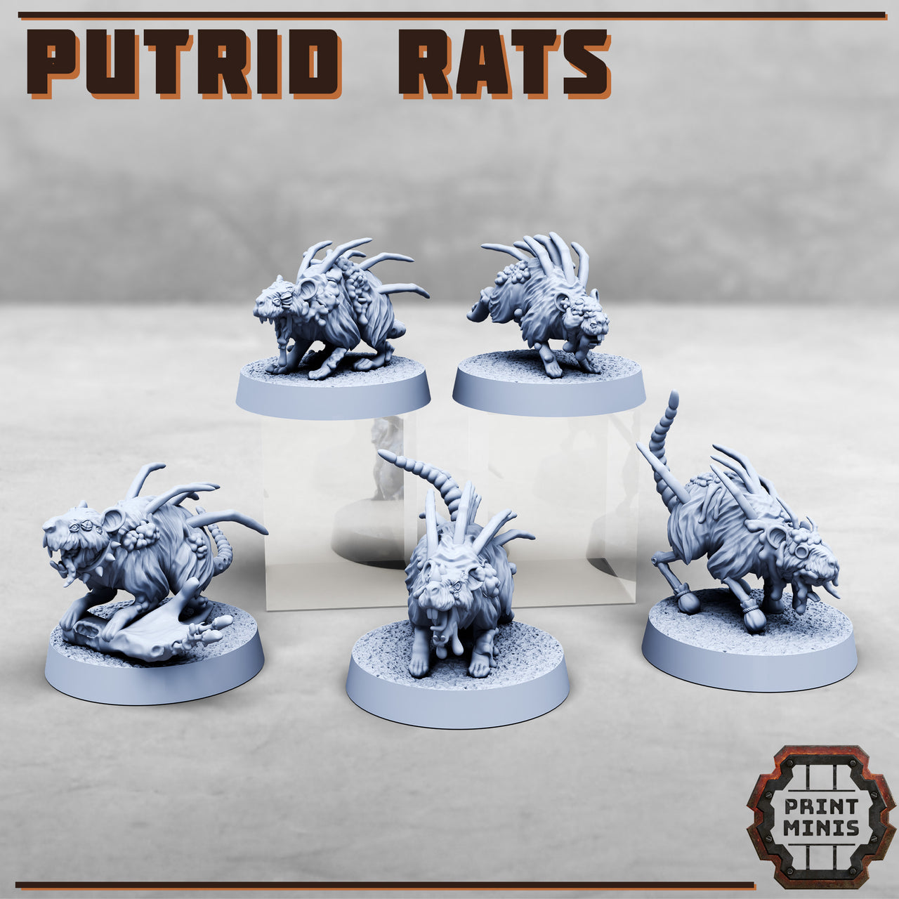 Putrid Rate - Print Minis