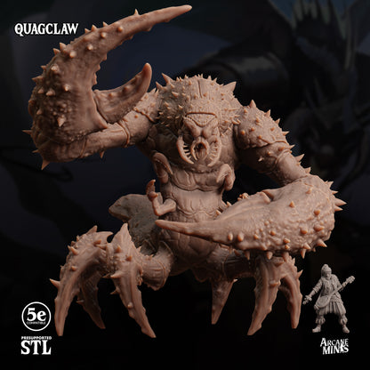 Quagclaw. Giant Crab Monster - Sordane Publishing