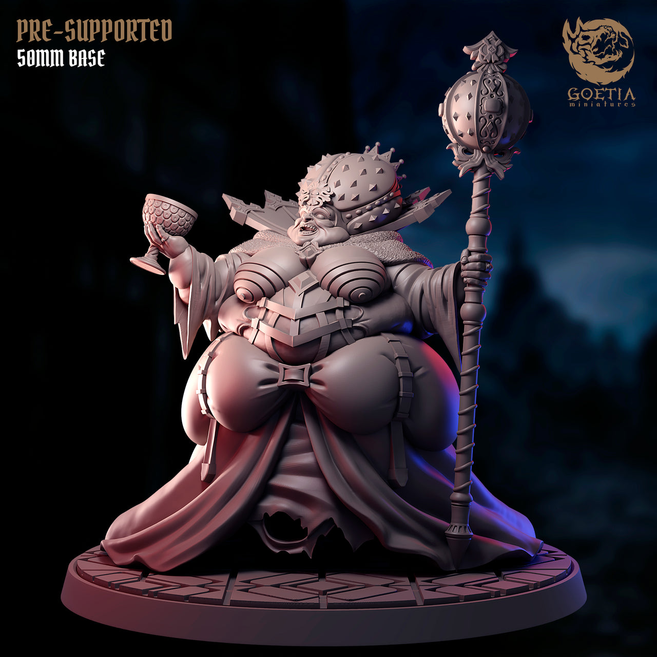 Queen Azalia of Caleberg, Evil Noble - Goetia Miniatures