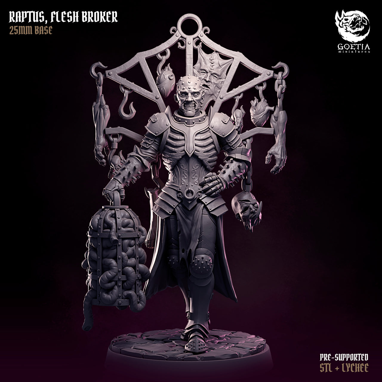 Raptus, Flesh Broker, The Court of Ecstasy - Goetia Miniatures