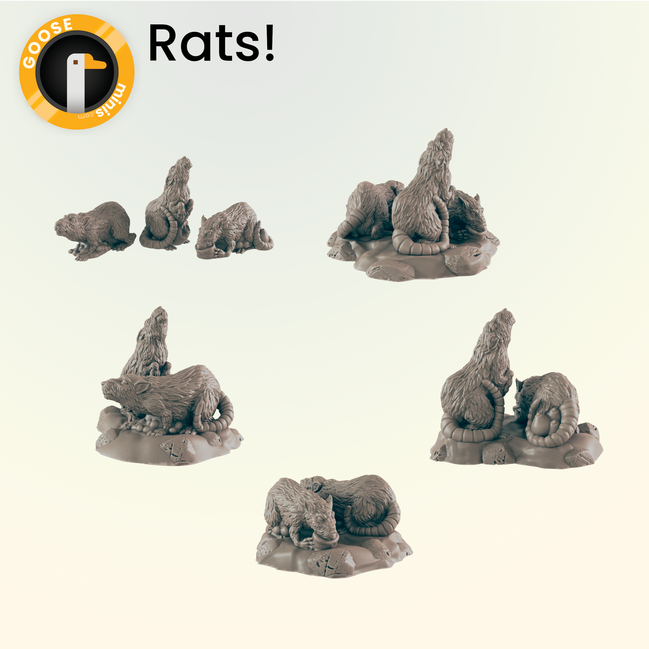 Rats - Ec3d | Villagers | Everyday Folk