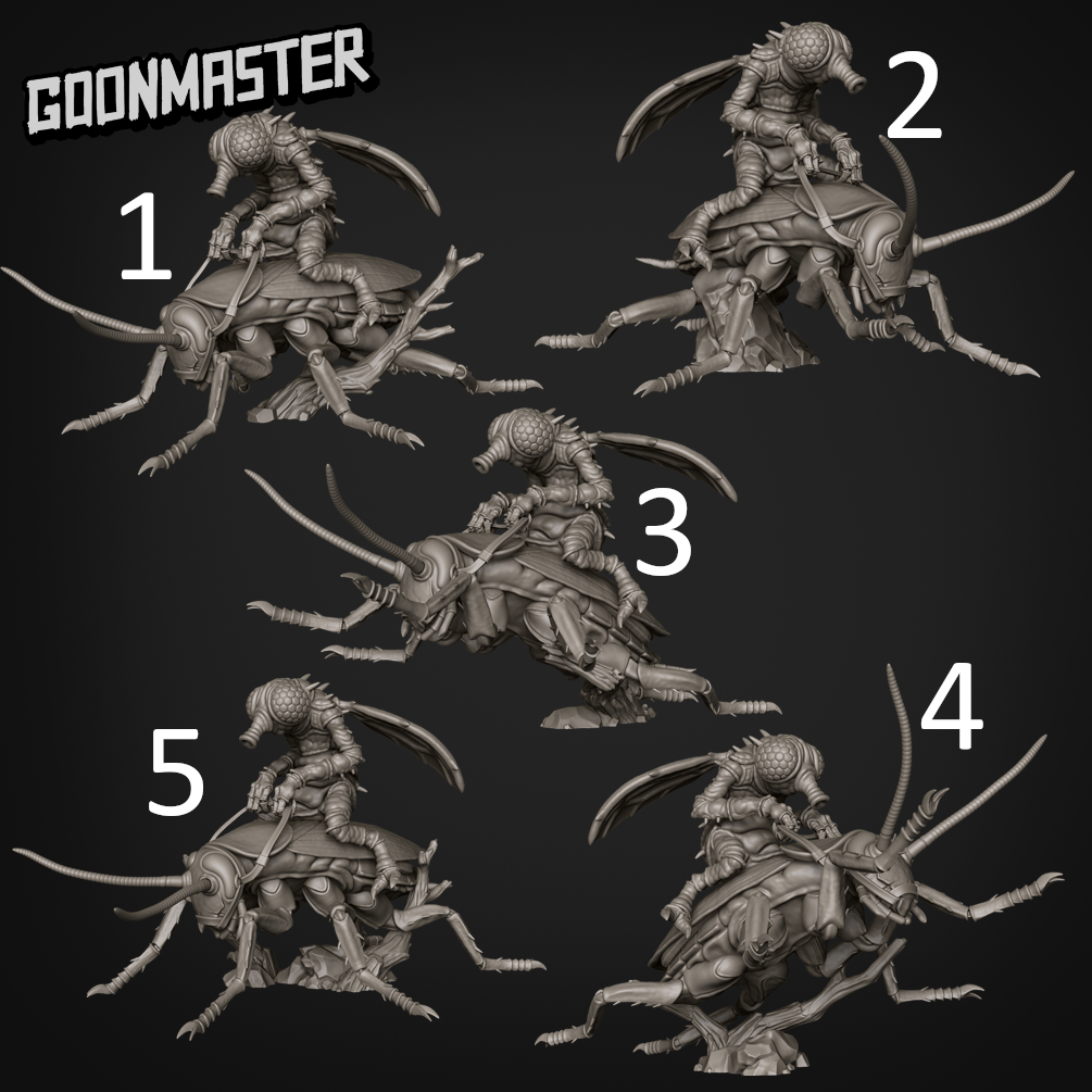Roach Riders. Fly Cockroach Cavalry - Goonmaster