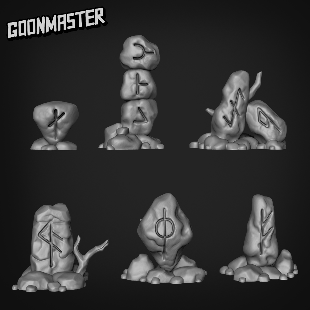 Rune Stones - Goonmaster Basing Bits