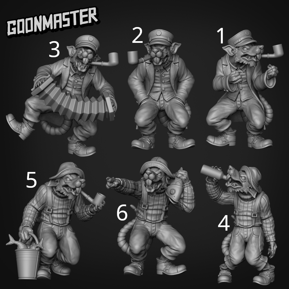 Sailor Rats - Goonmaster | Rat Fishermen