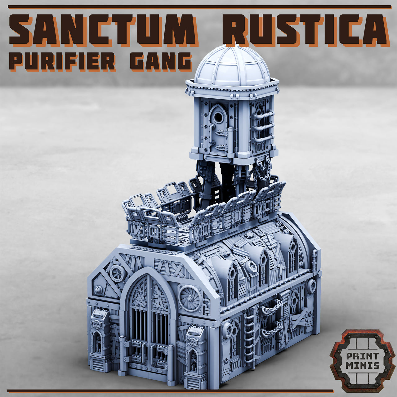 Sanctum Rustica, Apocalypse Cathedral  - Print Minis