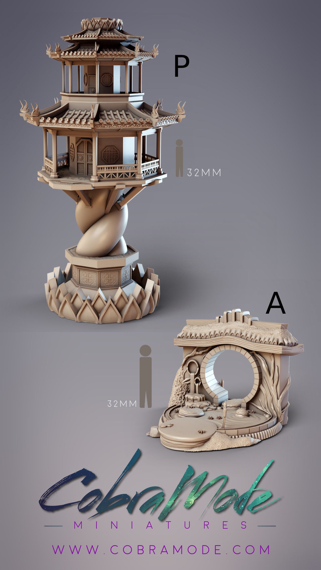 Flying Pagoda Terrain - CobraMode