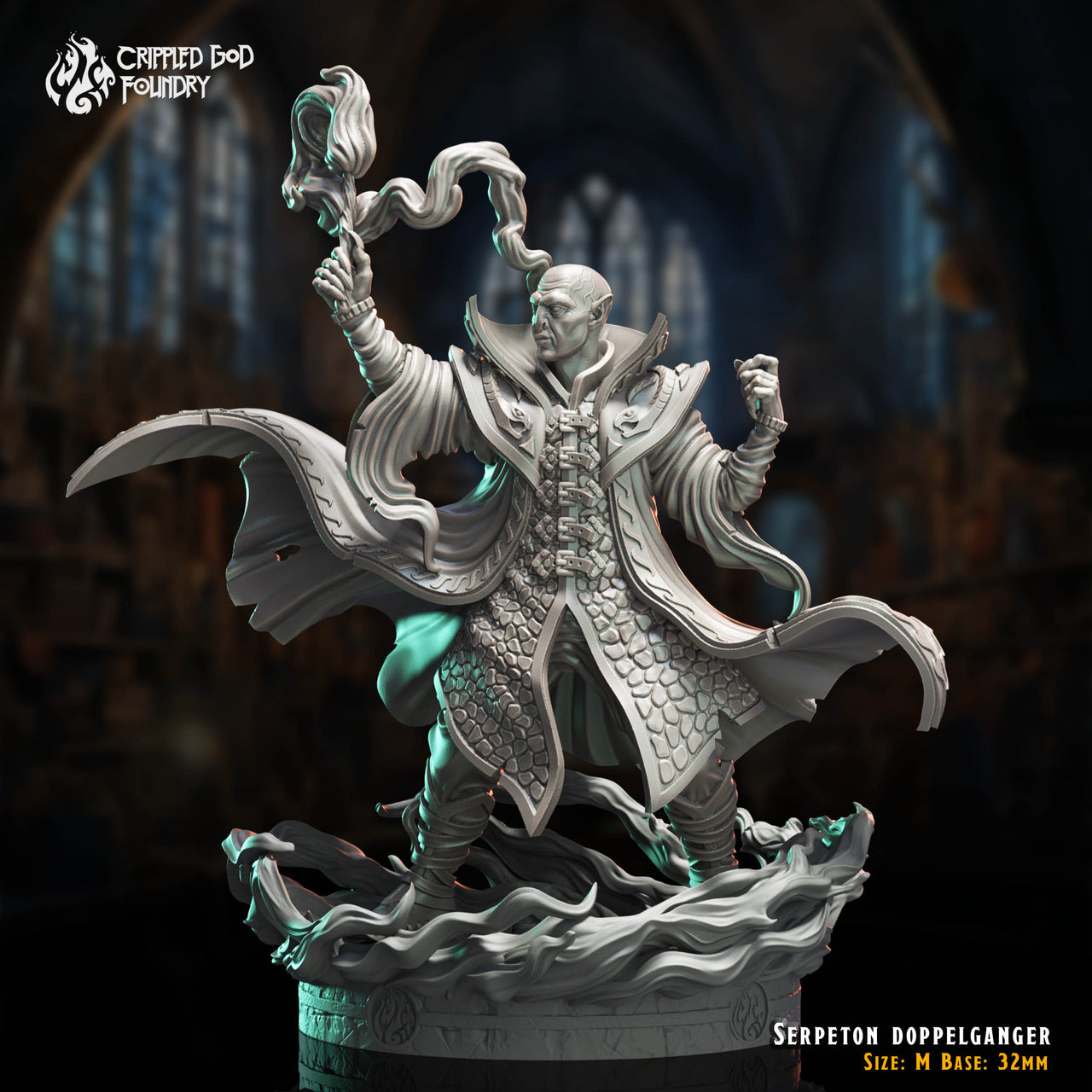 Serpeton the Mage Doppleganger - Crippled God Foundry