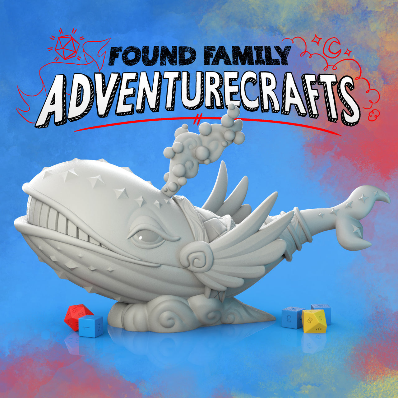 Astral Space Whale, Giant Hollow Whale - Found Family Adventurecrafts