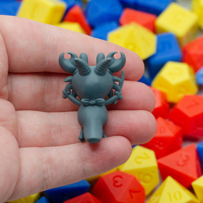 Stab Crab kobold and peanut Cat - Found Family Adventurecrafts