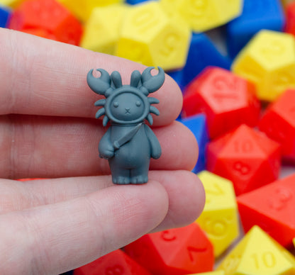 Stab Crab kobold and peanut Cat - Found Family Adventurecrafts