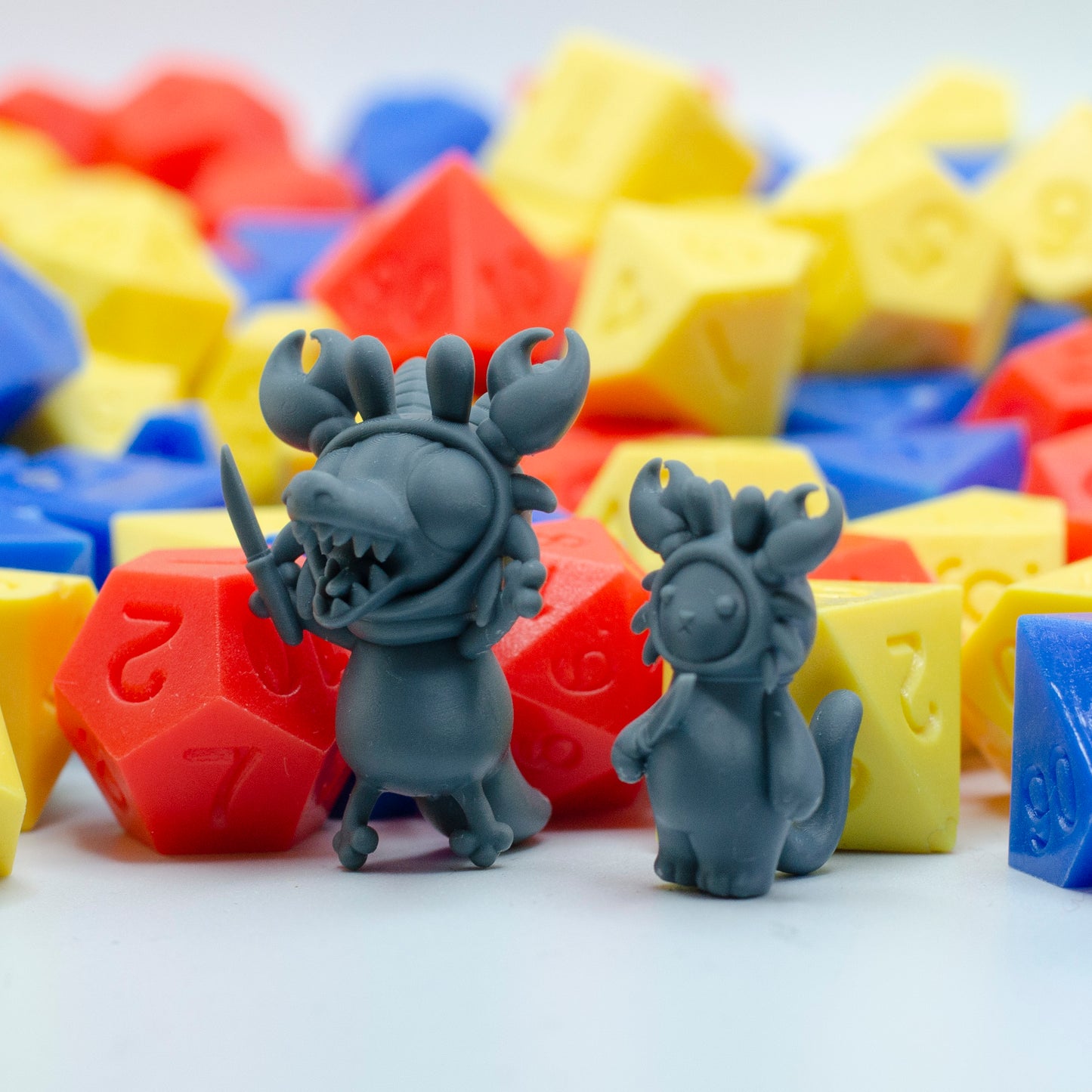 Stab Crab kobold and peanut Cat - Found Family Adventurecrafts