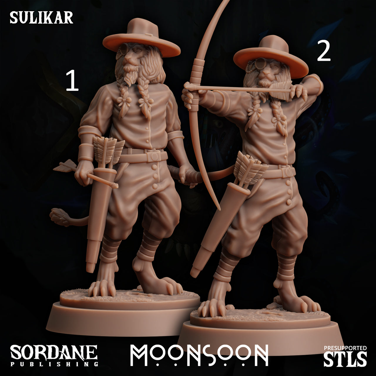 Sulikar, Lionfolk Archer - Sordane Publishing