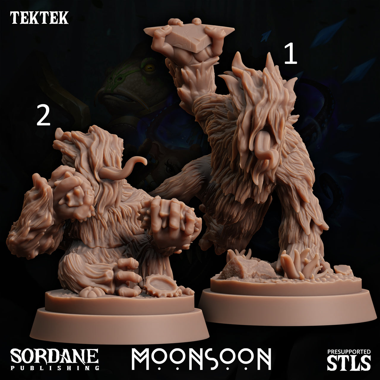 Tektek, Hairy Jungle Beast - Sordane Publishing